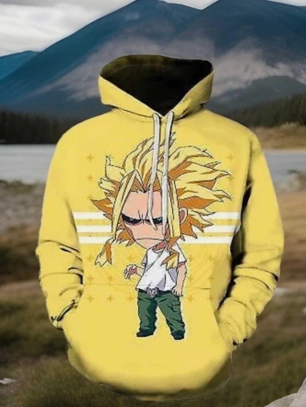 My Hero Academia Denki Kaminari Anime Hoodie
